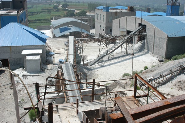Slurry pump station — moving ground material between stages