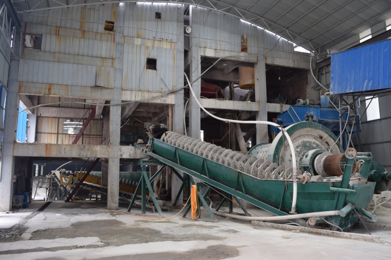 Storage silo — dried product before packaging