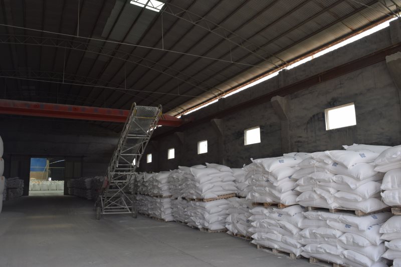 Processing hall interior
